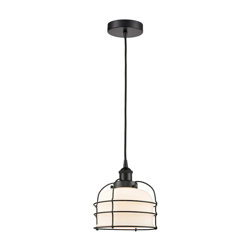 Suspension miniature Innovations Lighting Bell Cage - 1 lumière, cordon de 9 pouces