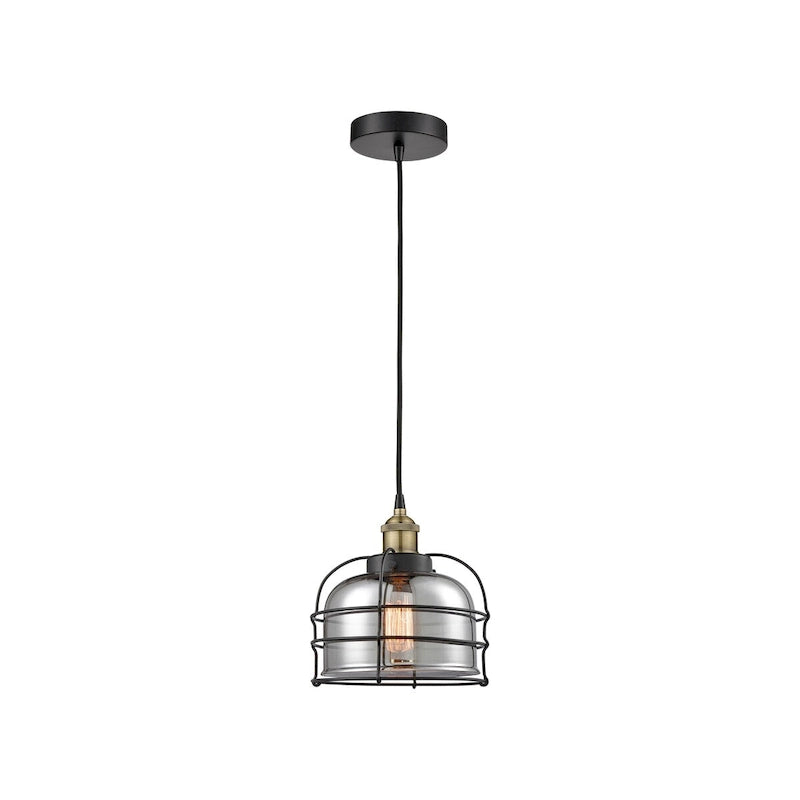 Suspension miniature Innovations Lighting Bell Cage - 1 lumière, cordon de 9 pouces