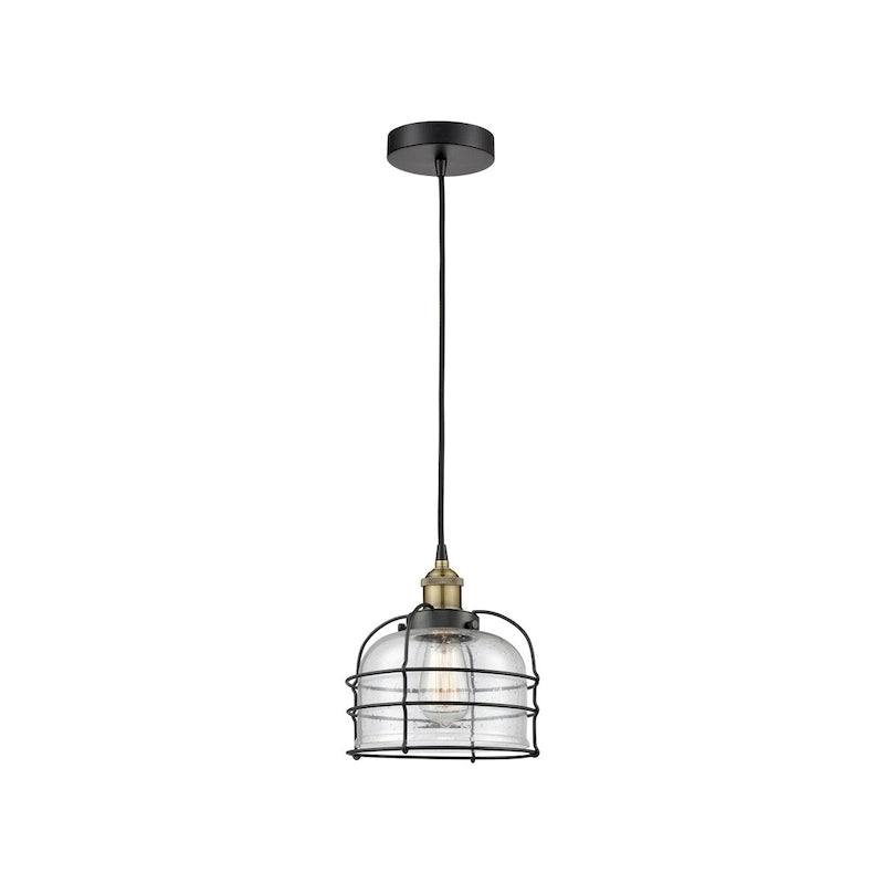 Suspension miniature Innovations Lighting Bell Cage - 1 lumière, cordon de 9 pouces