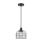 Suspension miniature Innovations Lighting Bell Cage - 1 lumière, cordon de 9 pouces