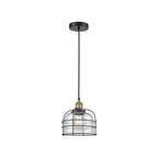 Suspension miniature Innovations Lighting Bell Cage - 1 lumière, cordon de 9 pouces