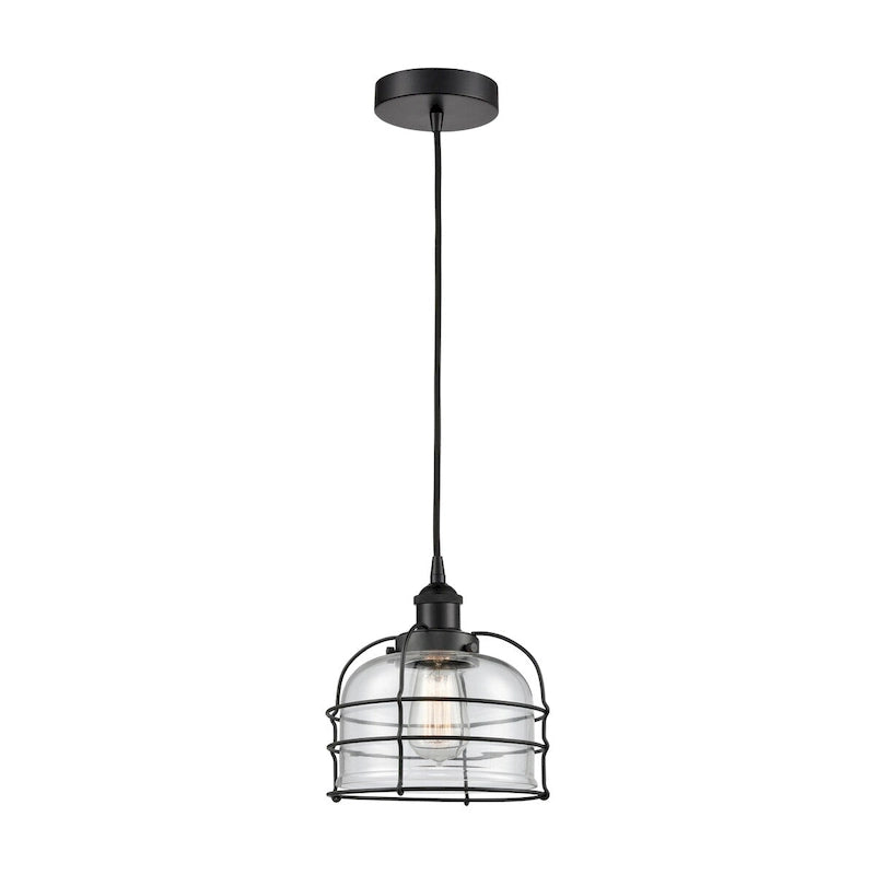 Suspension miniature Innovations Lighting Bell Cage - 1 lumière, cordon de 9 pouces