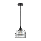 Suspension miniature Innovations Lighting Bell Cage - 1 lumière, cordon de 9 pouces