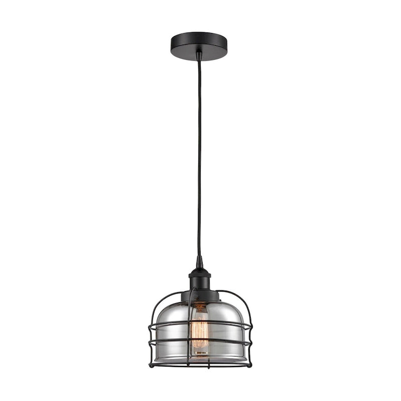 Suspension miniature Innovations Lighting Bell Cage - 1 lumière, cordon de 9 pouces