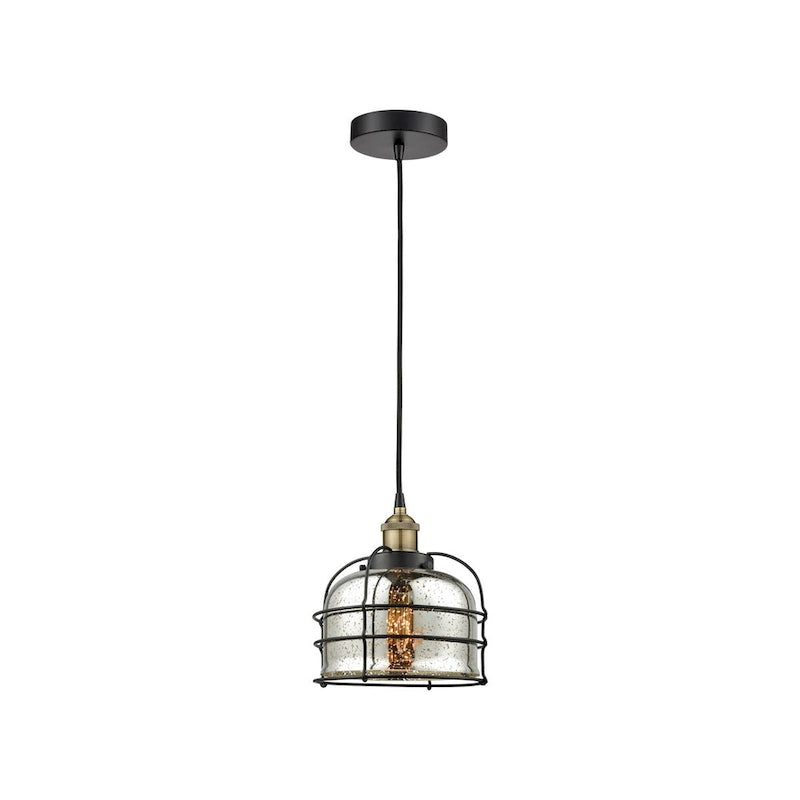 Suspension miniature Innovations Lighting Bell Cage - 1 lumière, cordon de 9 pouces