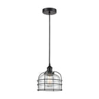 Suspension miniature Innovations Lighting Bell Cage - 1 lumière, cordon de 9 pouces