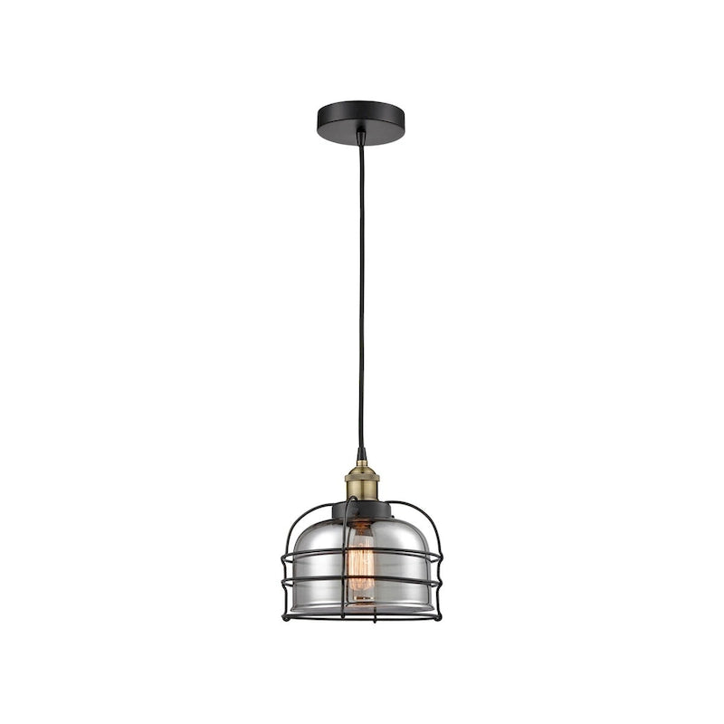 Suspension miniature Innovations Lighting Bell Cage - 1 lumière, cordon de 9 pouces