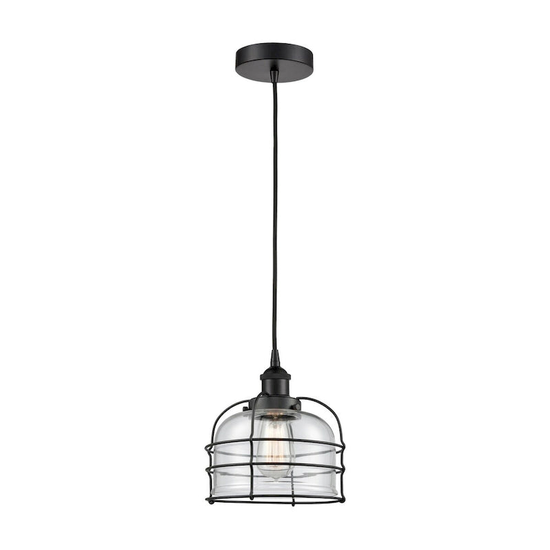 Suspension miniature Innovations Lighting Bell Cage - 1 lumière, cordon de 9 pouces