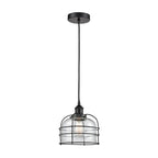 Suspension miniature Innovations Lighting Bell Cage - 1 lumière, cordon de 9 pouces