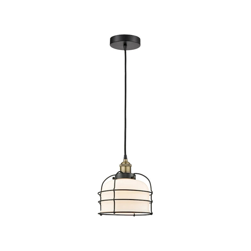 Suspension miniature Innovations Lighting Bell Cage - 1 lumière, cordon de 9 pouces