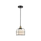 Suspension miniature Innovations Lighting Bell Cage - 1 lumière, cordon de 9 pouces