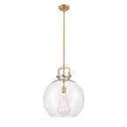 Innovations Lighting Newton Sphere - 1 Light 16  Stem Hung Pendant