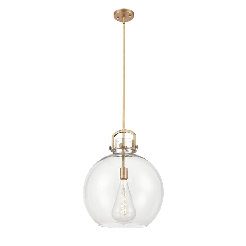 Innovations Lighting Newton Sphere - 1 Light 16  Stem Hung Pendant