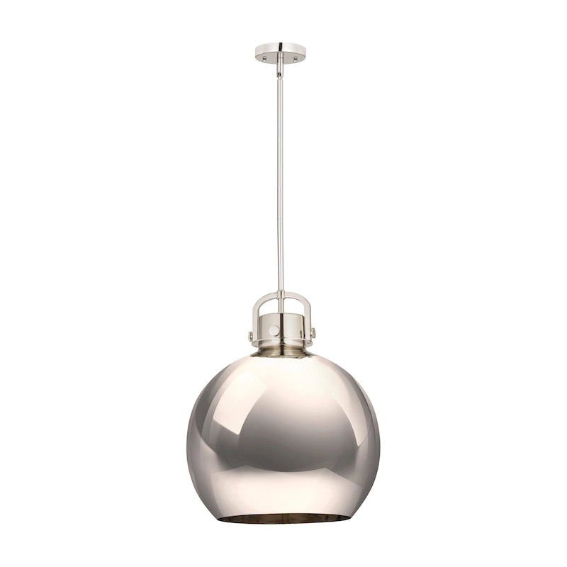 Suspension Newton Metal Sphere d'Innovations Lighting - 1 lumière, tige de 16 pouces