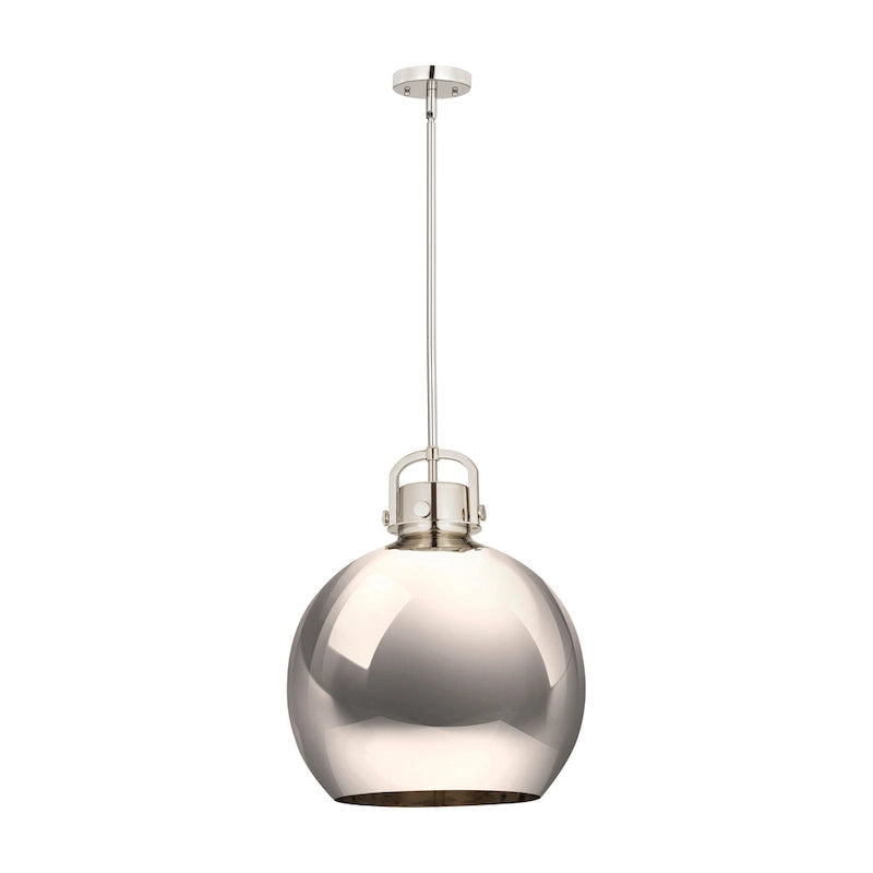Suspension Newton Metal Sphere d'Innovations Lighting - 1 lumière, tige de 16 pouces