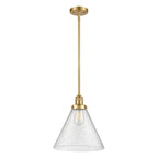 Suspension miniature Franklin Restoration Cone d'Innovations Lighting - 1 lumière, tige de 12 pouces