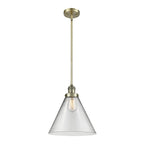 Innovations Lighting Franklin Restoration Cone - 1 Light 12  Stem Hung Mini Pendant