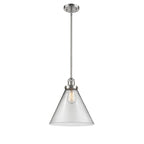 Suspension miniature Franklin Restoration Cone d'Innovations Lighting - 1 lumière, tige de 12 pouces