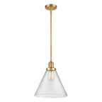 Suspension miniature Franklin Restoration Cone d'Innovations Lighting - 1 lumière, tige de 12 pouces