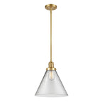 Suspension miniature Franklin Restoration Cone d'Innovations Lighting - 1 lumière, tige de 12 pouces