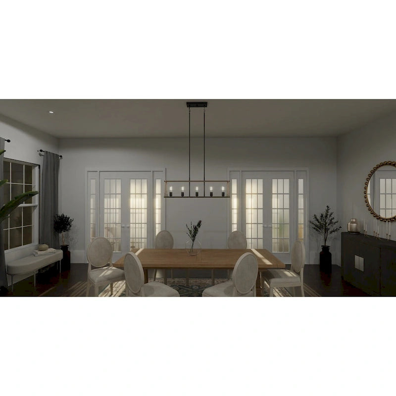 Oakley 6-Light Earth Black Island Light