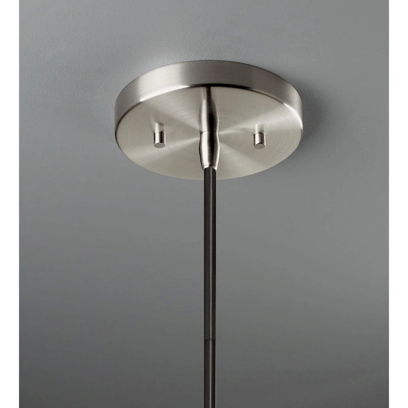 Pendentif disque en céramique Justice Design Group - Argile Canyon