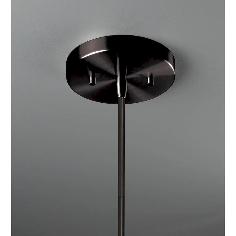 Pendentif disque en céramique Justice Design Group - Argile Canyon