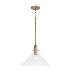 Greer 1-light Pendant w/ Clear Glass