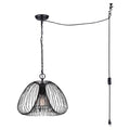 STOCKHOLM 1 Light Pendant, Black Finish