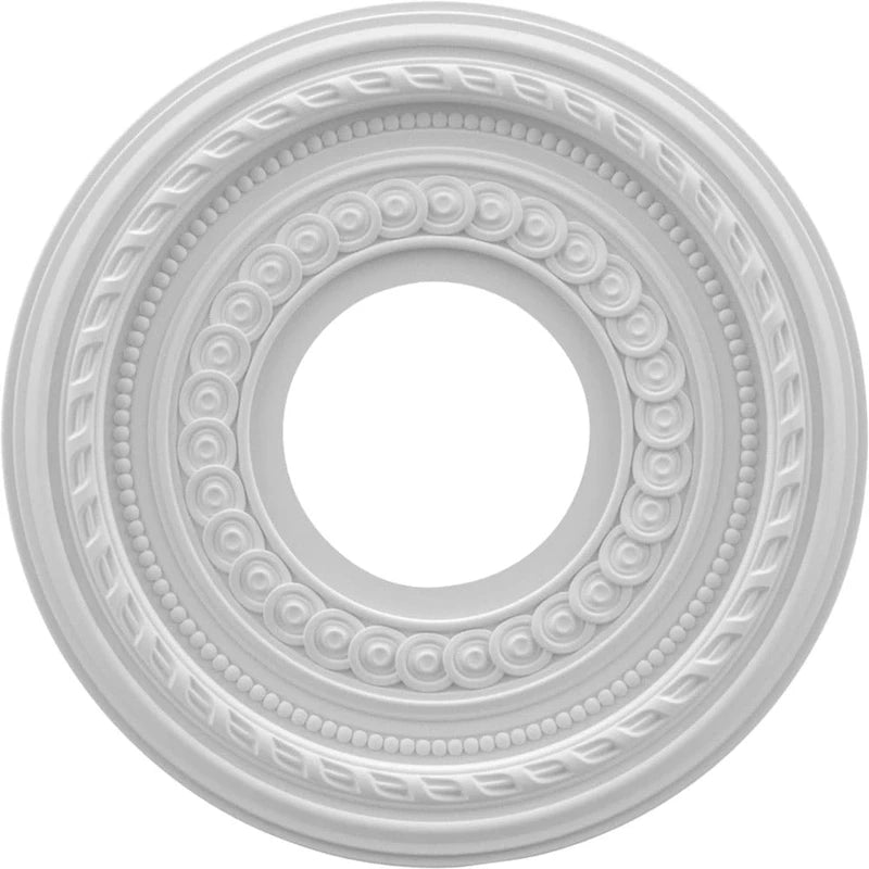 3 1/2  Inside Diameter - Cole Thermoformed PVC Ceiling Medallion
