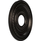 Rosace de plafond Cole en PVC thermoformé, diamètre intérieur 3 1/2 po