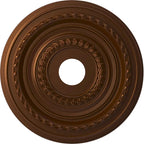 Rosace de plafond Cole en PVC thermoformé, diamètre intérieur 3 1/2 po