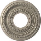 Rosace de plafond Cole en PVC thermoformé, diamètre intérieur 3 1/2 po