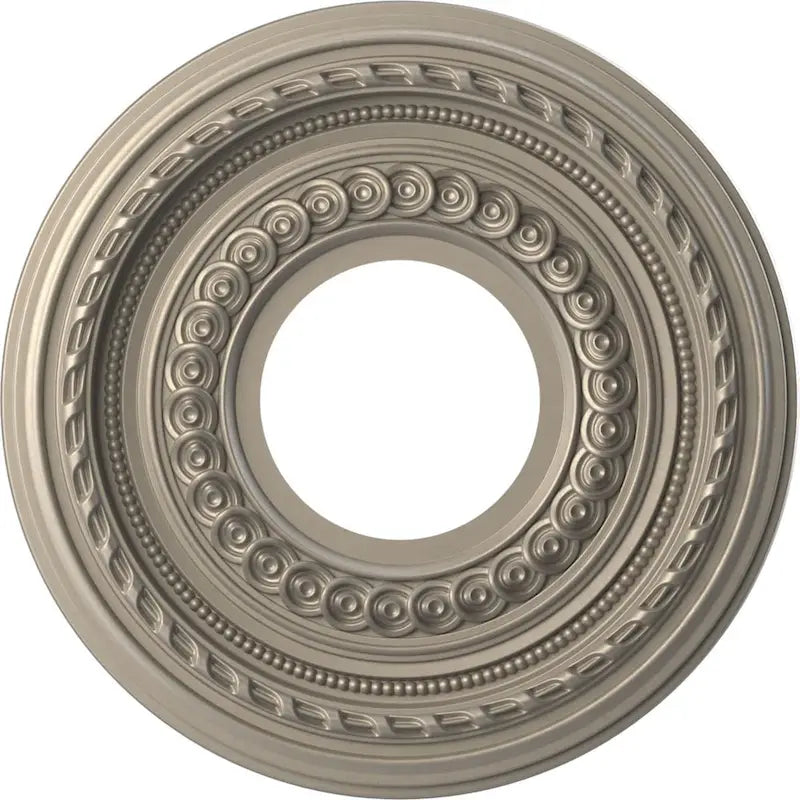 Rosace de plafond Cole en PVC thermoformé, diamètre intérieur 3 1/2 po