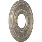 Rosace de plafond Cole en PVC thermoformé, diamètre intérieur 3 1/2 po