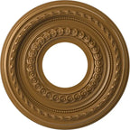 Rosace de plafond Cole en PVC thermoformé, diamètre intérieur 3 1/2 po