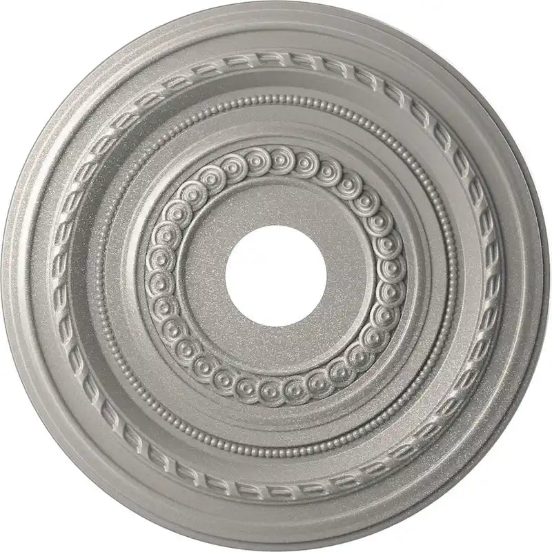 Rosace de plafond Cole en PVC thermoformé, diamètre intérieur 3 1/2 po
