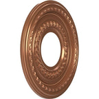 Rosace de plafond Cole en PVC thermoformé, diamètre intérieur 3 1/2 po