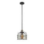 Suspension Innovations Lighting Bell Cage - 1 lumière 9 Mini