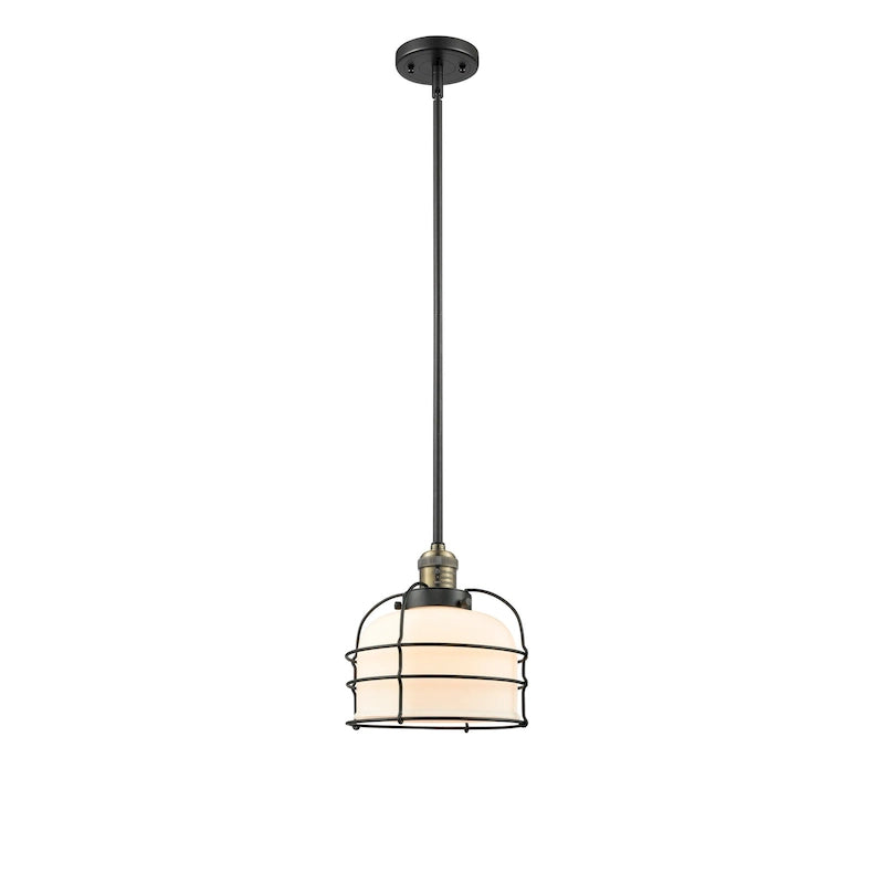 Suspension Innovations Lighting Bell Cage - 1 lumière 9 Mini