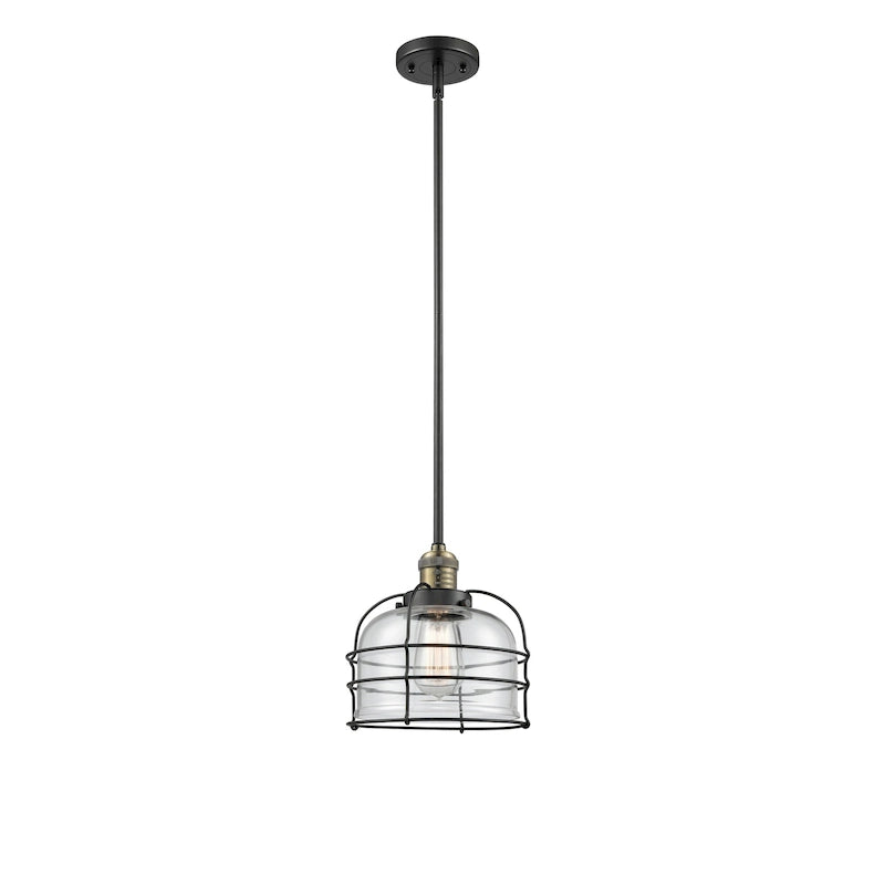 Suspension Innovations Lighting Bell Cage - 1 lumière 9 Mini