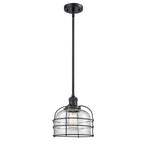 Suspension Innovations Lighting Bell Cage - 1 lumière 9 Mini
