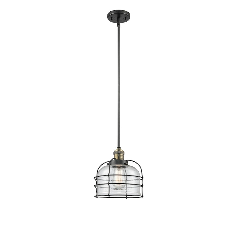 Suspension Innovations Lighting Bell Cage - 1 lumière 9 Mini