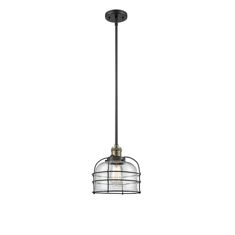 Innovations Lighting Bell Cage - 1 Light 9  Mini Pendant