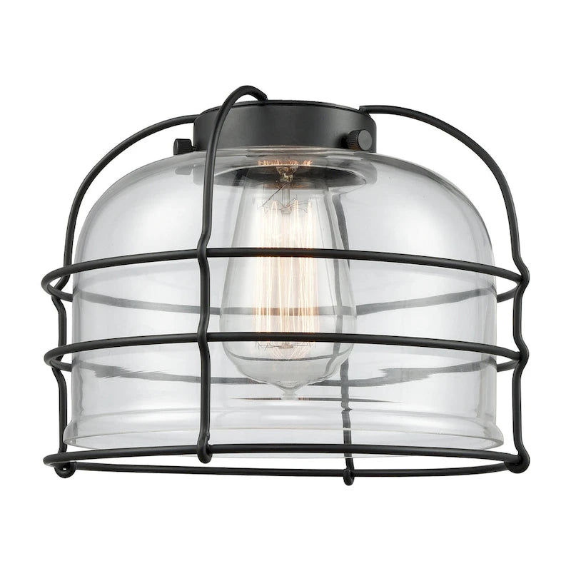 Suspension Innovations Lighting Bell Cage - 1 lumière 9 Mini