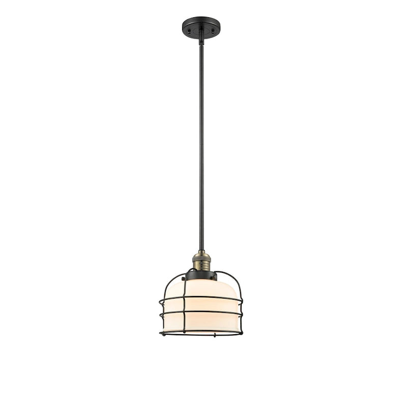 Suspension Innovations Lighting Bell Cage - 1 lumière 9 Mini