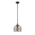 Suspension Innovations Lighting Bell Cage - 1 lumière 9 Mini
