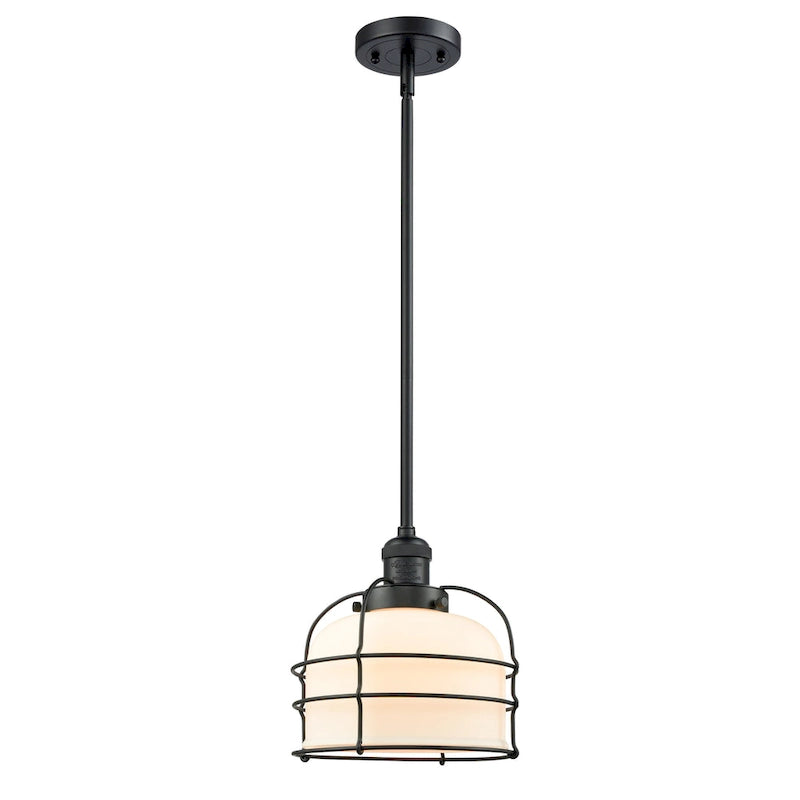 Suspension Innovations Lighting Bell Cage - 1 lumière 9 Mini