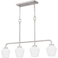 Nielson 4-Light Brushed Nickel Island Light