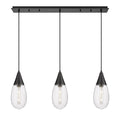 Suspension linéaire Malone à 3 lumières et 6 câbles - Innovations Lighting
